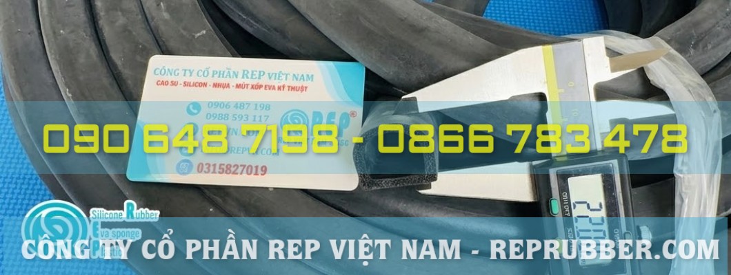 D-shaped foam rubber gaskets and specialized sealing solutions for industrial production