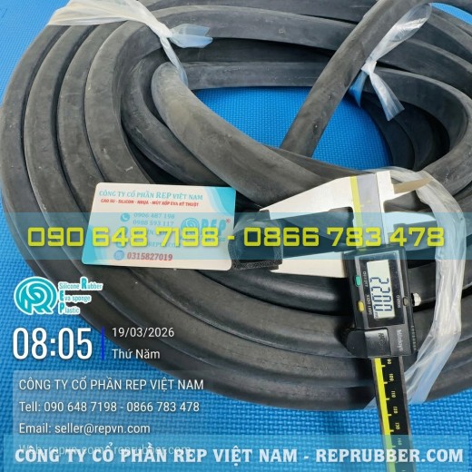 D-shaped foam rubber gaskets and specialized sealing solutions for industrial production