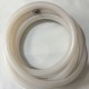 White silicon D-gasket 22x23.5x3.5