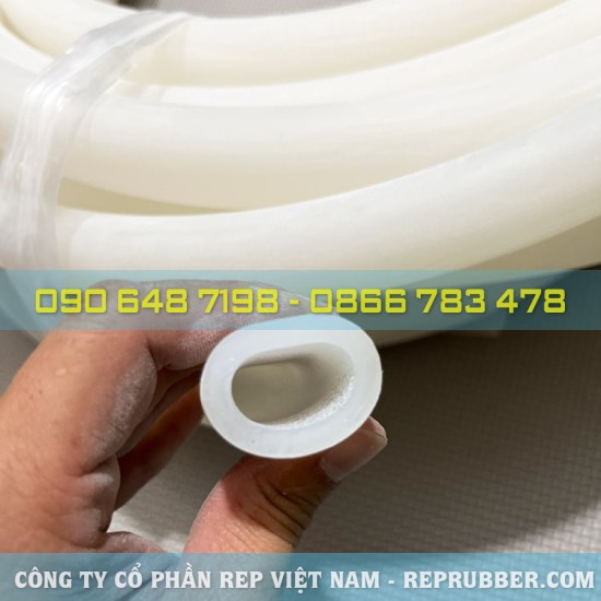 White silicon tube 18x27