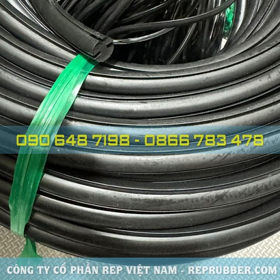 EPDM Rubber seal H-shaped 15x14x2x3