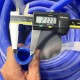 Blue silicone tube 21x30