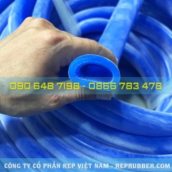 Blue silicone tube 21x30