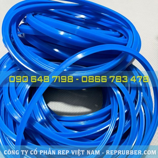 Blue silicone gasket 295x275x15