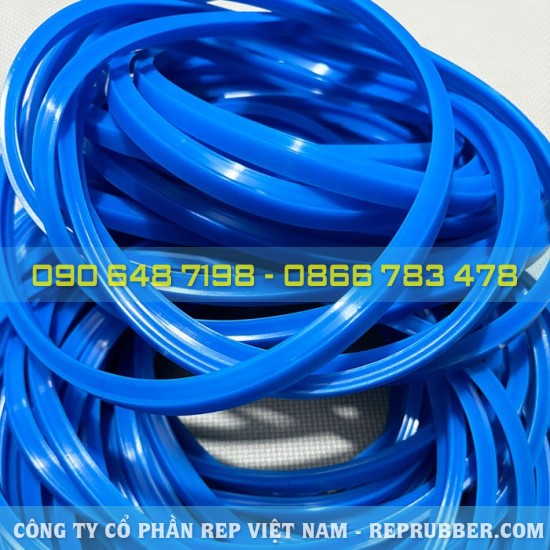 Blue silicone gasket 295x275x15