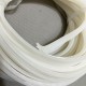 White silicone rubber seal T-shaped 17.2x11x3.4