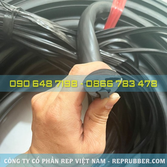 Regular rubber seal H-shaped 20x29x5