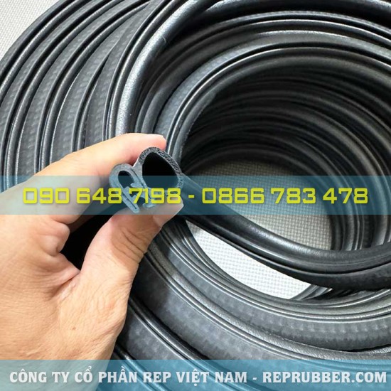 Foam rubber zinc U-shaped gasket 16x22.5x4 - XK 02