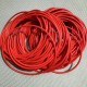 Red heat-resistant silicone O-ring 153x163x5