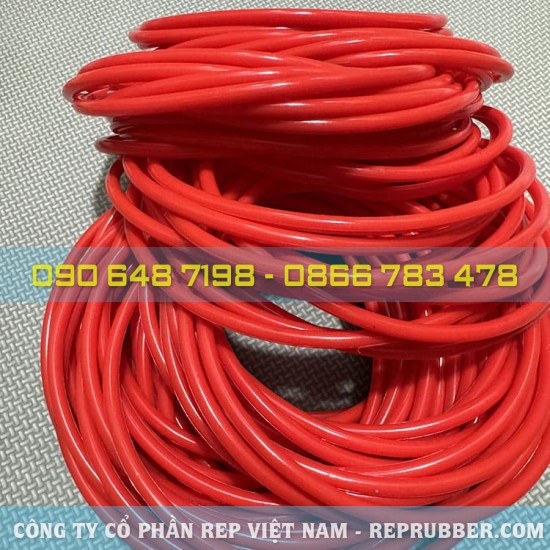 Red heat-resistant silicone O-ring 135x146x5.5