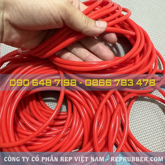 Red heat-resistant silicone O-ring 130x140x5