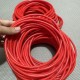 Red heat-resistant silicone O-ring 130x142x6