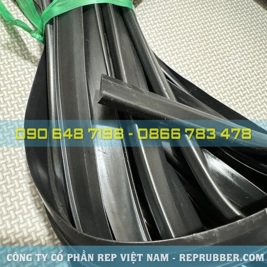 EPDM rubber T-shaped gasket 17x7x3