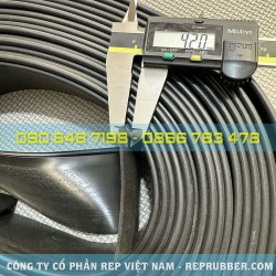 EPDM rubber P-shaped gasket 60x1.5