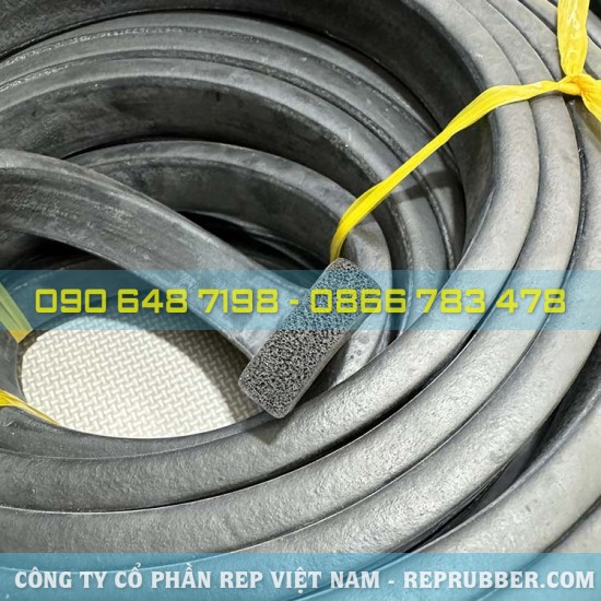 EPDM foam rubber gasket 10x30