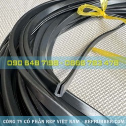 EPDM rubber U-shaped gasket 8x5x1.5