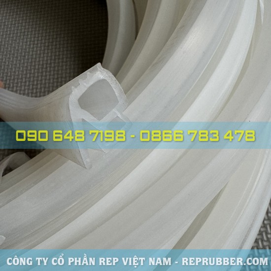 White silicone gasket 15x13.8x2