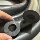 Black EPDM rubber tube 20x40