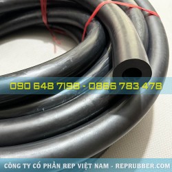 Black EPDM rubber tube 20x40