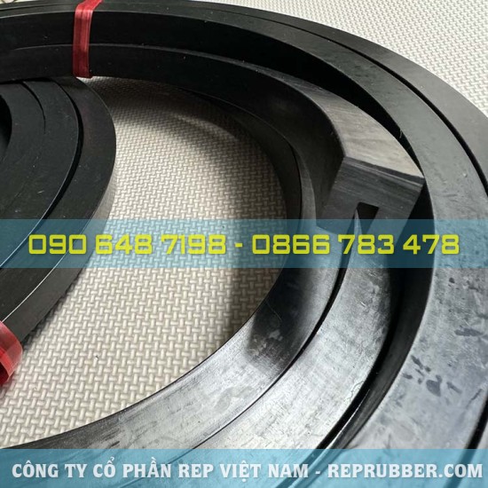 Natural U-shaped rubber gasket 20x20x7.5