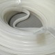 White U-shaped silicone gasket 8x19x3