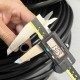 Black silicone tube 10x13