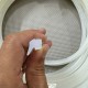 White silicone gasket for boilers 7.5x10x12.2