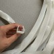 White U-shaped silicone gasket 24x22x2