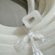 White silicone gasket 27x38x5.5