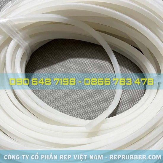 White silicone gasket CN 7x10