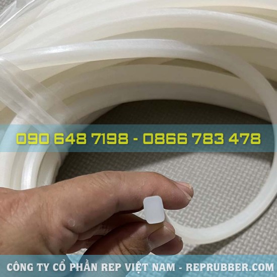 White silicone gasket CN 7x10