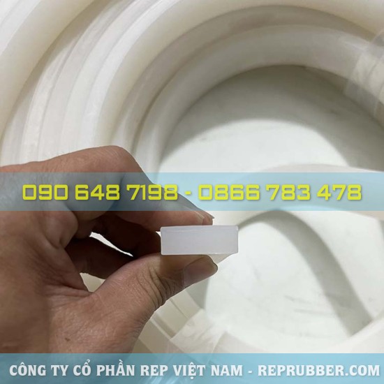 White silicone gasket CN 9x25