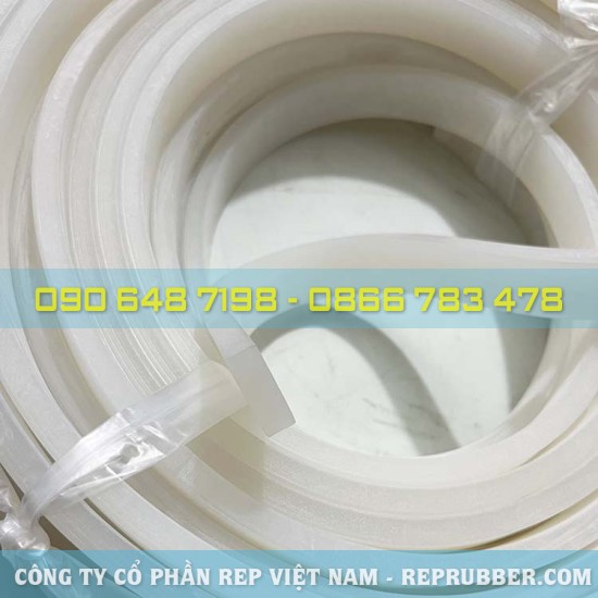 White silicone gasket CN 9x25