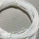 Transparent white silicone gasket Ø 3