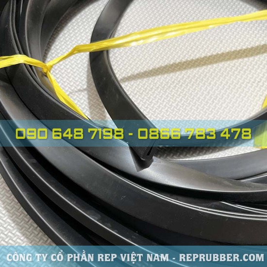 U-shaped CR rubber gasket 7x17x2