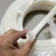 White U-shaped silicone gasket 13x25x5.25