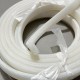 White U-shaped silicone gasket 13x25x5.25