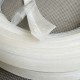 White L-shaped silicone gasket 14x21x6