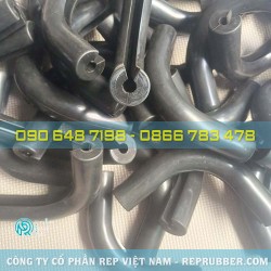 EPDM Rubber gasket 130x130x30