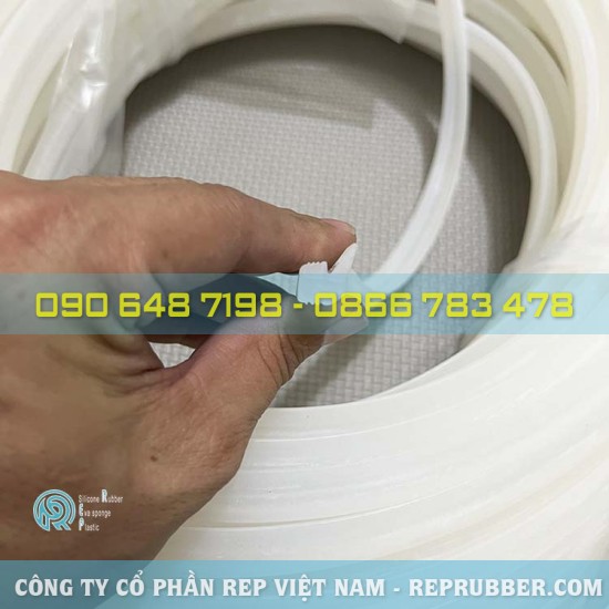 White Silicone gasket 7.5x10x12.2