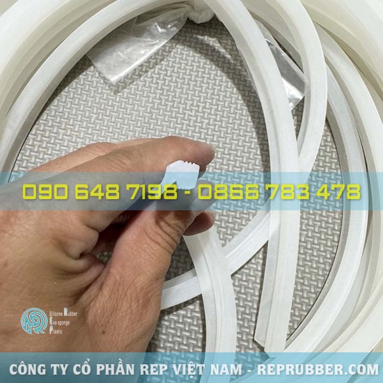 White Silicone gasket 8.5x12.2