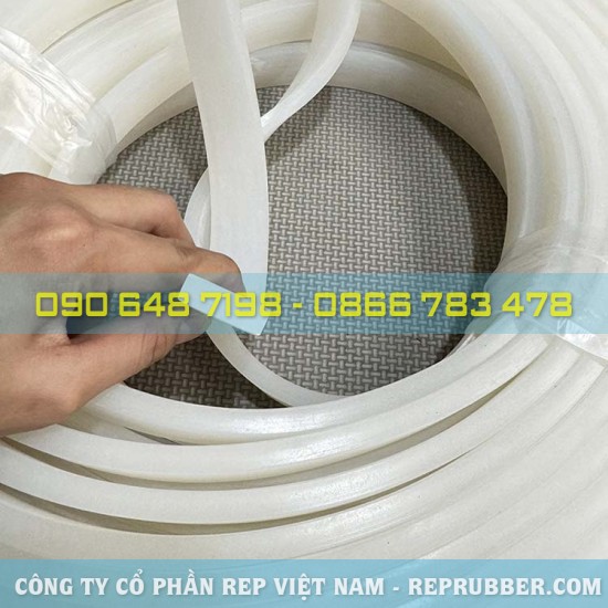 White Industrial silicone seal 8x25