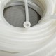 White silicone tube 8x12