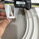 White silicone gasket 5x15