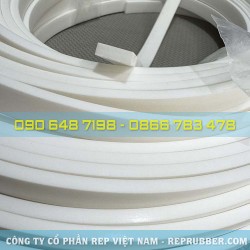 White silicone gasket 5x15