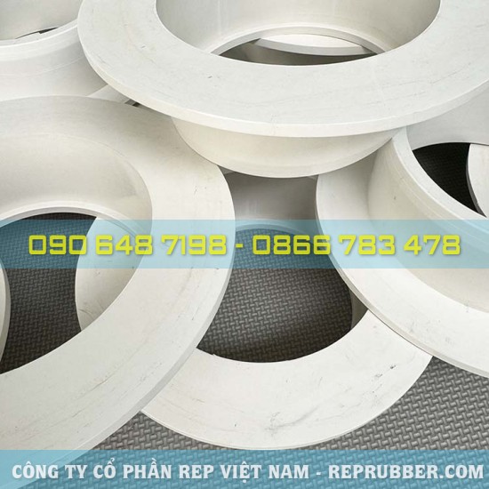 White epdm rubber gasket 220x142x5.5