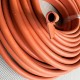 Bright red P-shaped EPDM rubber gasket 33x13x2