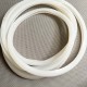 White U-shaped silicone gasket 18x18.5x5