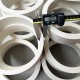 White EPDM Rubber gasket 145x50x10