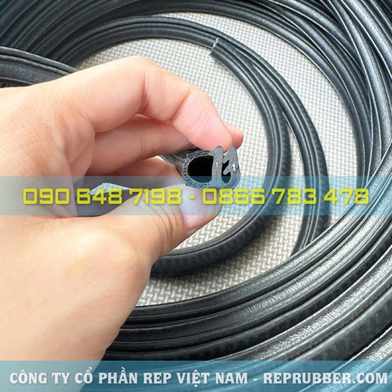 Zinc-coated foam rubber gasket XK 22